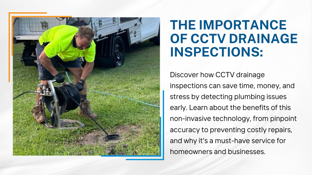 CCTV Drainage Inspection in progress, showing advanced camera technology identifying pipe blockages.